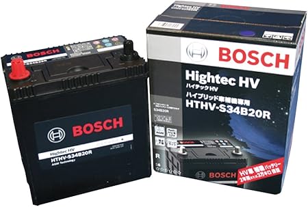 Amazon ハイブリット車用バッテリー Bosch Hightec Hv バッテリー Hthv S34br カーバッテリー 車 バイク