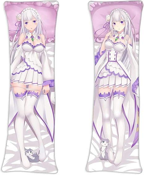 Amazon ｒｅ ゼロから始める異世界生活 リゼロ エミリア 抱き枕カバー ２wayトリコット だきまくら アニメキャラクターグッズ ゲーム 等身大 限定版 両面 エロ萌えグッズ 160 X 50cm アニメ 萌えグッズ 通販