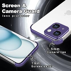 aidvaia Metal Frameless Phone Case Compatible with
