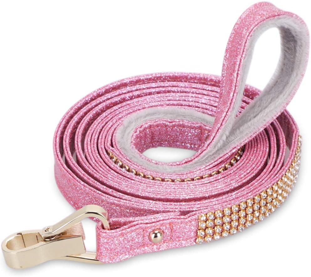 pink leash for dogs
