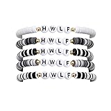 Salircon Pink WWJD Bracelets for Women Summer