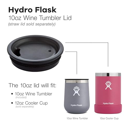 Hydro Flask 10 oz Wine Tumbler Stainless Steel Vacuum