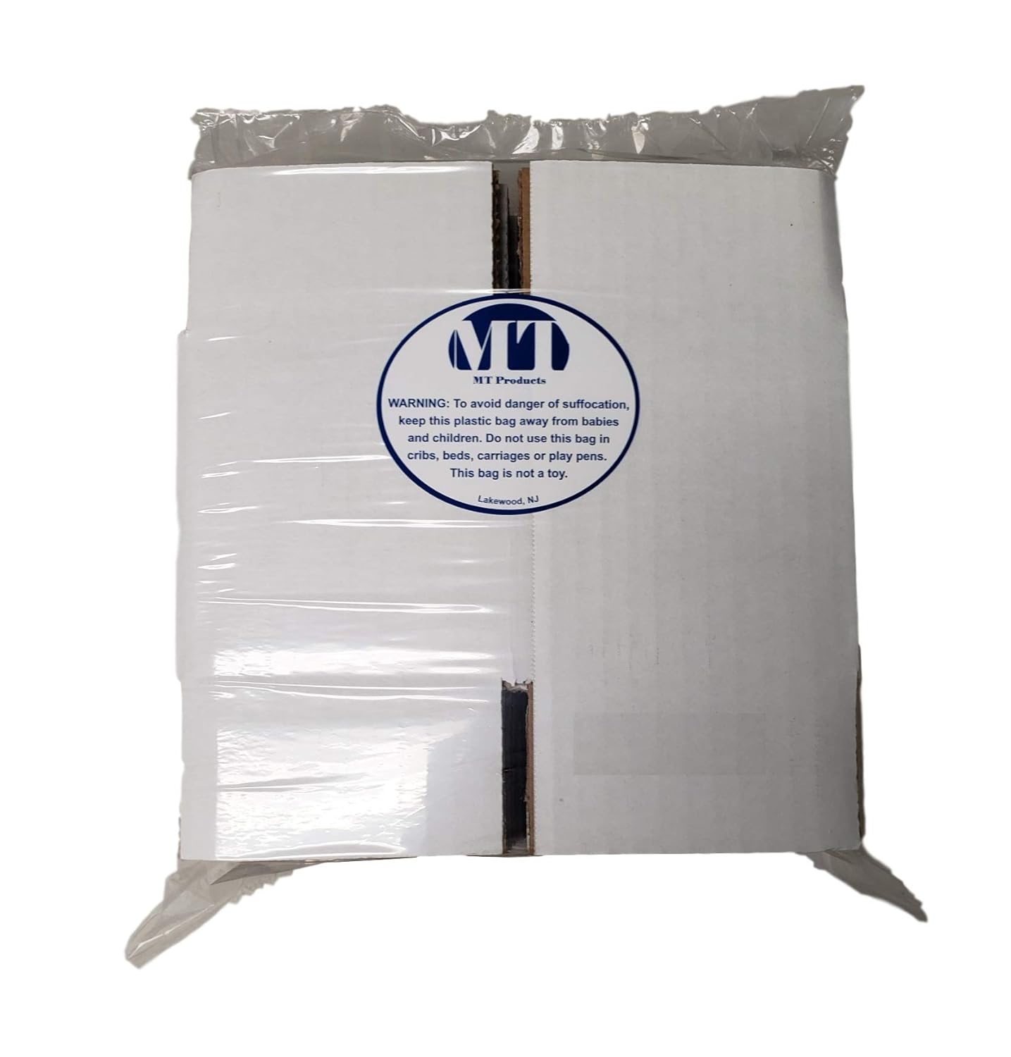 Sturdy White Corrugated Cardboard Boxes for Shipping and Mailing Size 4" x 4" x 4" By MT Products (15 Pieces): Home Improvement