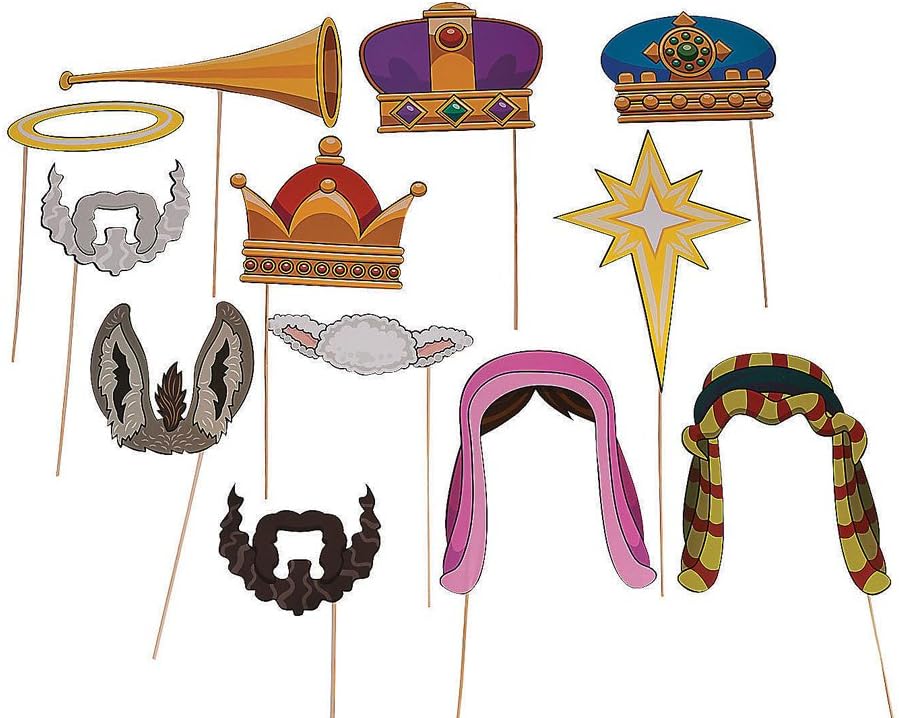 12 Nativity Story Photo Props for School Plays Christian Nativity