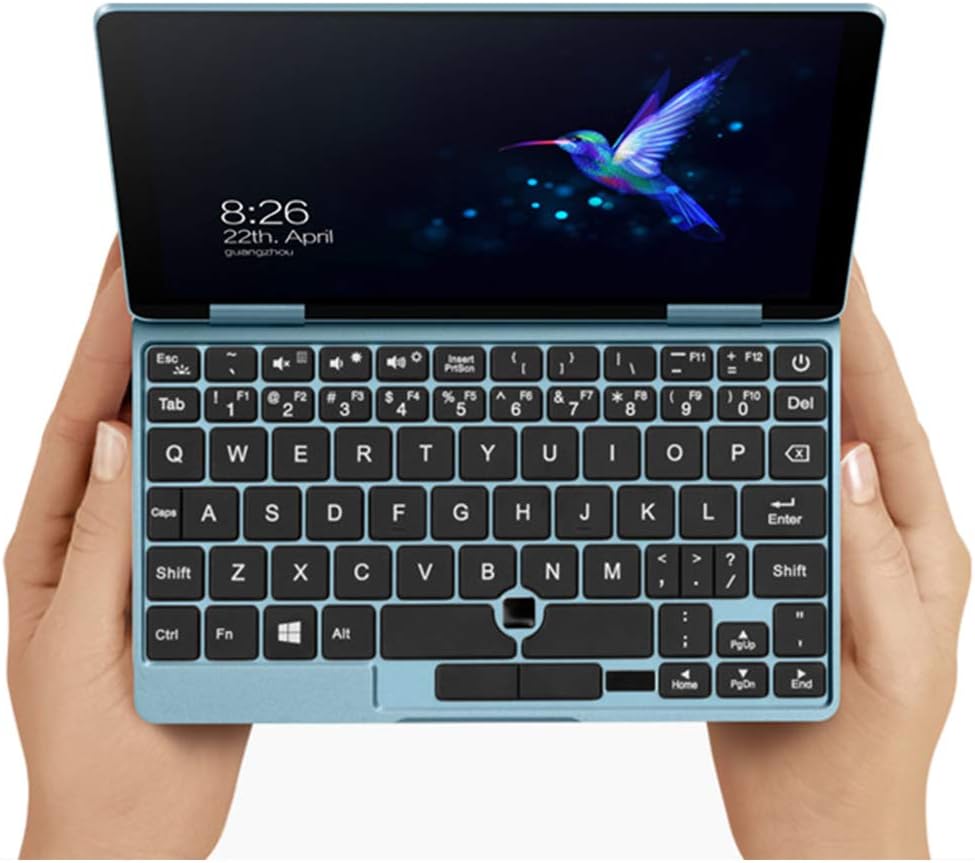 Xulong VOYO 2 in 1 Mini Business Laptop 7'', Fingerprint Lock Inter CoreM3-8100Y 8G RAM DDR4 256G ROM SSD 1920 1200 IPS Win10 360°YO-GA Configuration 2048 Writing Pen