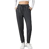 Missufe Sweatpants Women Workout Lounge Joggers Athletic Cinch Bottom Pants with Pockets