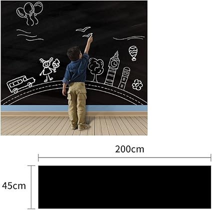 Amazon Milio 貼って剥がせる黒板 黒板シート 黒板ステッカー