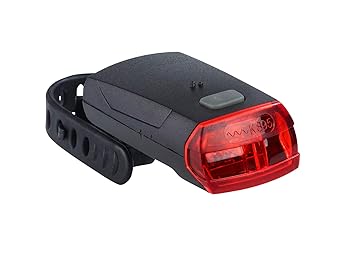Büchel Flat LED Batterie-Rücklicht, StVZO zugelassen, schwarz, 51622