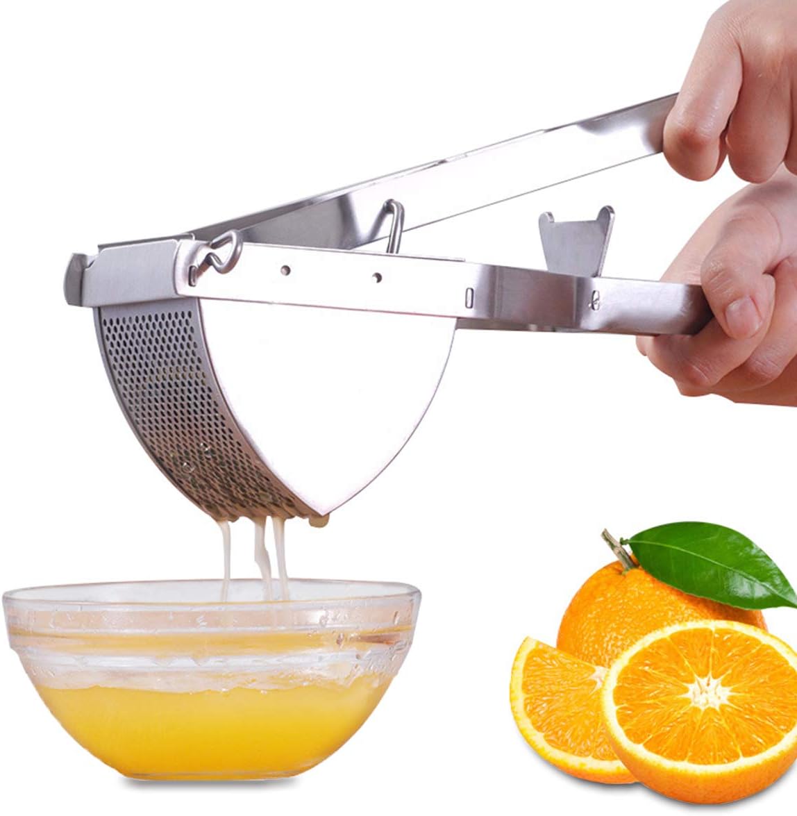 Potato Ricer Stainless Steel Potatoes Masher Press Fruit and Vegetables Presser Manual Citrus Lemon Squeezer Juicer by UlikeLF