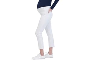 Savi Parker Maternity Jeans for Women, Straight Leg Elastic Under Belly High Waist Pant, Pregnancy Clothes for All Seasons
