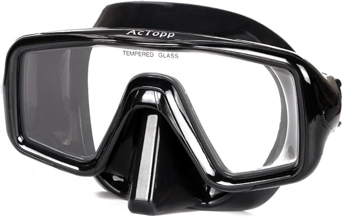 Tauchmaske Aus Neopren - Schnorchelbrille Mit Rutschfestem Band, Für Tauchen & Schwimmen