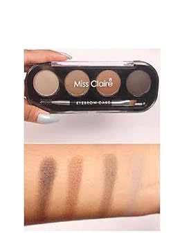 Miss Claire Soft and Natural Eyebrow Makeup Cake for Women and Girls