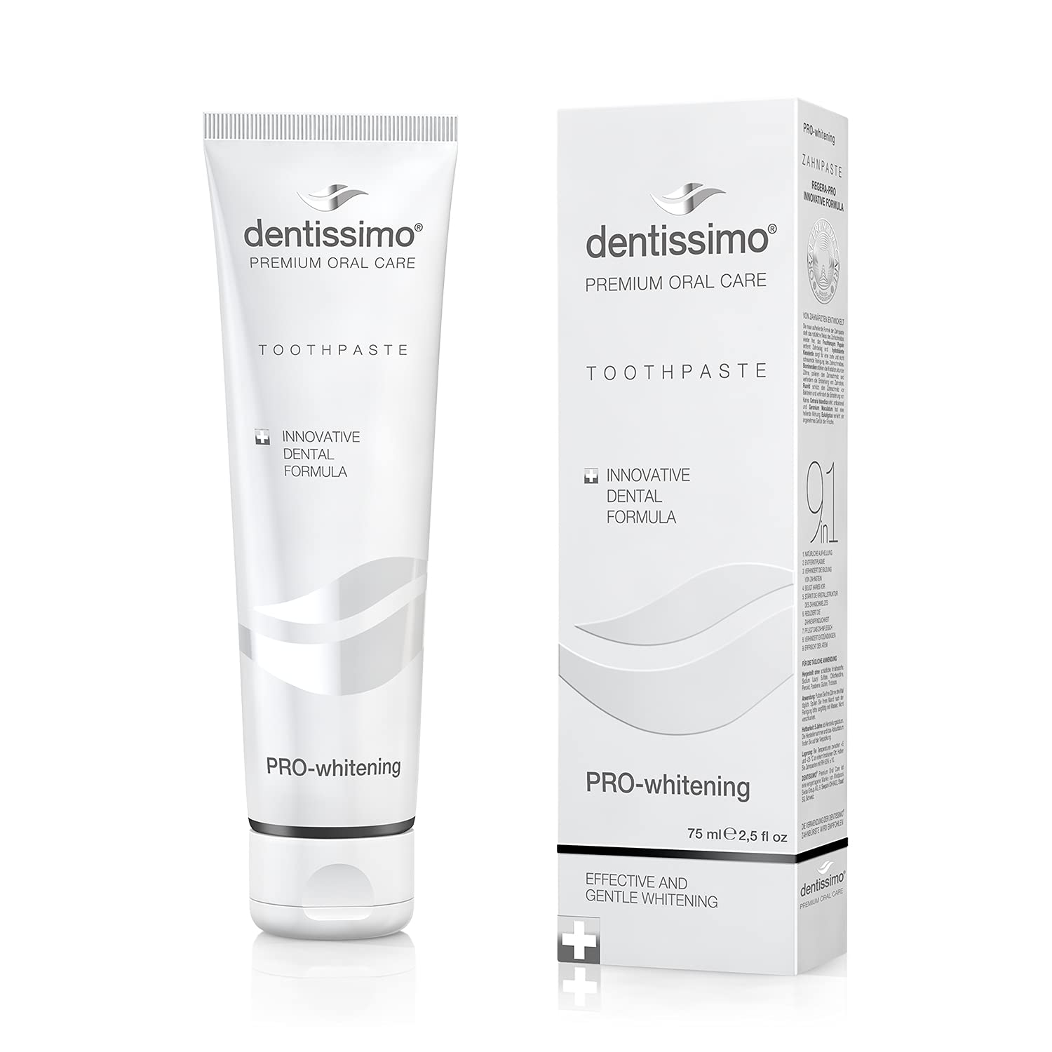 Dentissimo Premium Pro-Whitening Toothpaste, 75ml