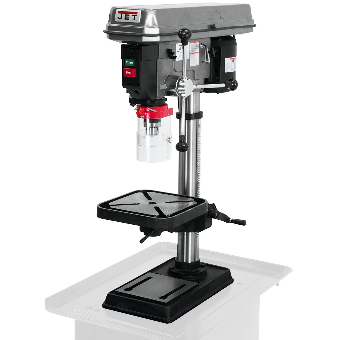 JET J-2530 15-Inch 3/4-Horspower 115-Volt Bench Model Drill Press - Power  Stationary Drill Presses - Amazon.com