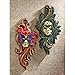 Design Toscano PD92278 2-Piece Masquerade at Carnivale Countess Mask Wall Sculpture Set,Full Color