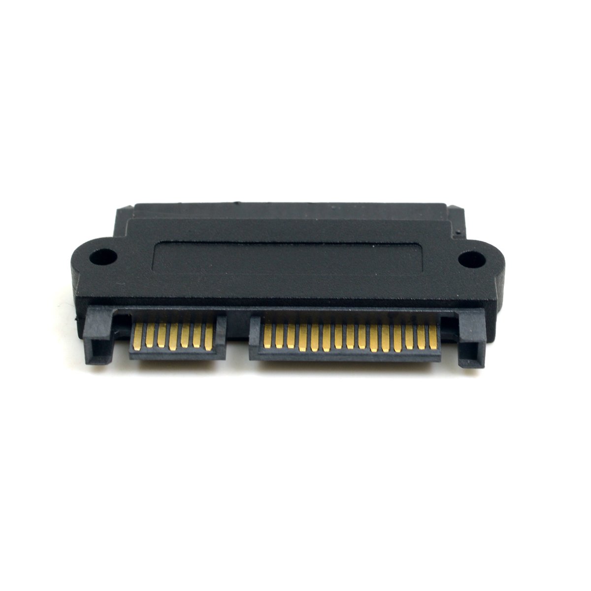 CY SFF-8482 SAS 22Pin to 7Pin + 15Pin SATA Hard Disk Drive Raid Adapter with 15 Pin Power Port (Straight) - Image 4