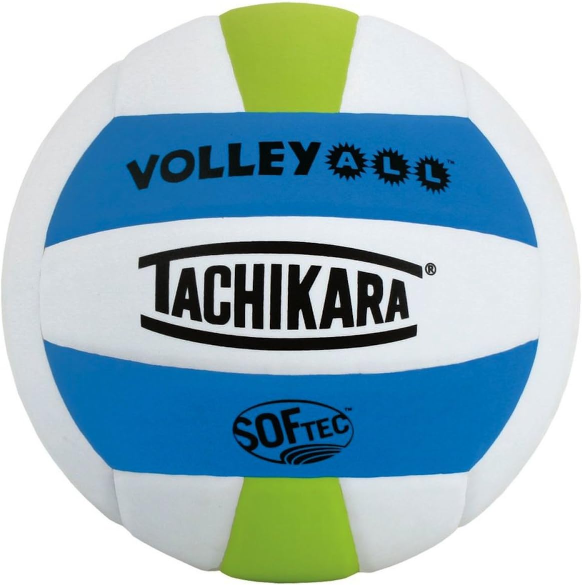 Tachikara VolleyAll Indoor/Outdoor Volleyball, Black