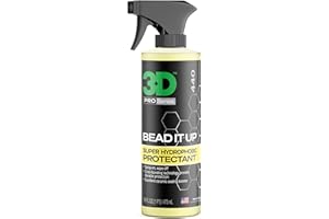 3D Bead It Up Ceramic Coating Booster Spray - Super Hydrophobic Bead Maker - Polymer Paint Protectant & Sealant 16oz.