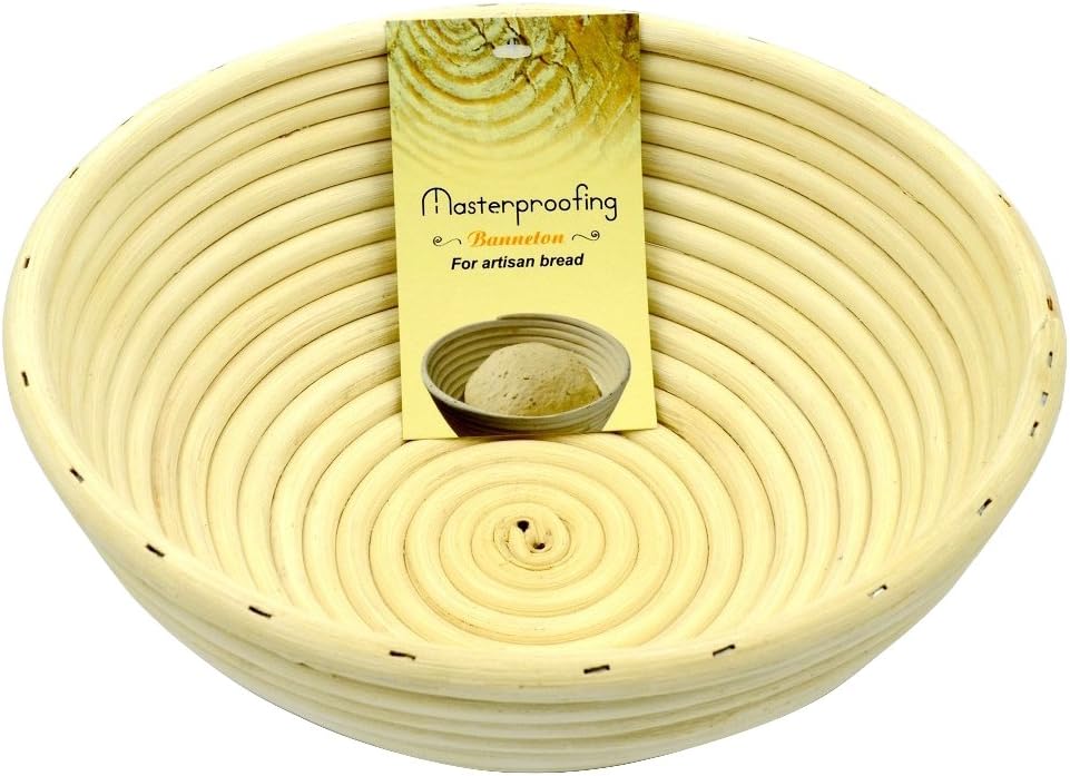 Masterproofing Round Benetton Basket, 8'' L, 2 Piece