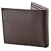 Alpine Swiss Mens Leather Bifold Wallet with Coin Pocket Purse Pouch & 2 Bill Sections