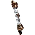 Silver Plated/Red Bronze Plated/Gold Plated/Pewter Crown Cover 5 inch Mezuzah & Scroll, Judaica Israel Gift Jewish Door Mezuza from Jerusalem