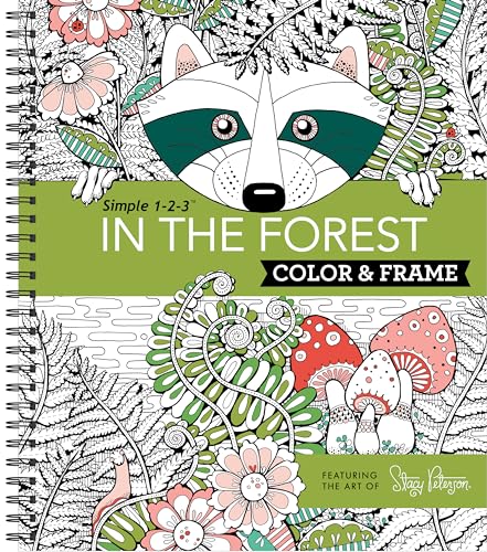 Color & Frame - In the Forest (Adult Coloring Book) Color & Frame - In the Forest (Adult Coloring Book) Spiral-bound