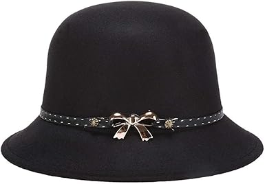 ladies black felt hat uk