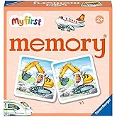 Ravensburger Vehicles My First Memory&reg; Game for Kids Ages 2 and Up &ndash; A Fun &amp; Fast Picture Matching Game