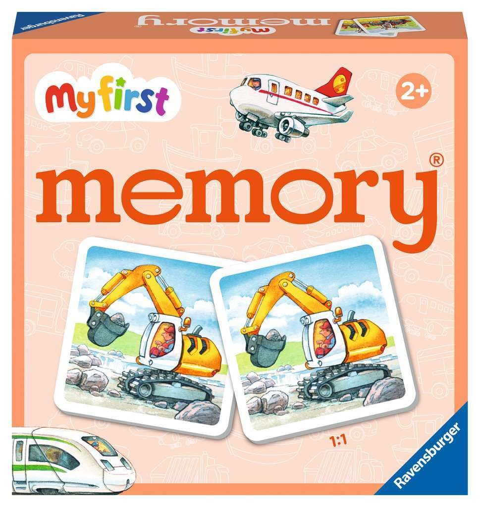 Ravensburger My First Memory Game - Matching Picture Snap Pairs For Kids Age 3 Years Up - Educational Todder Toy