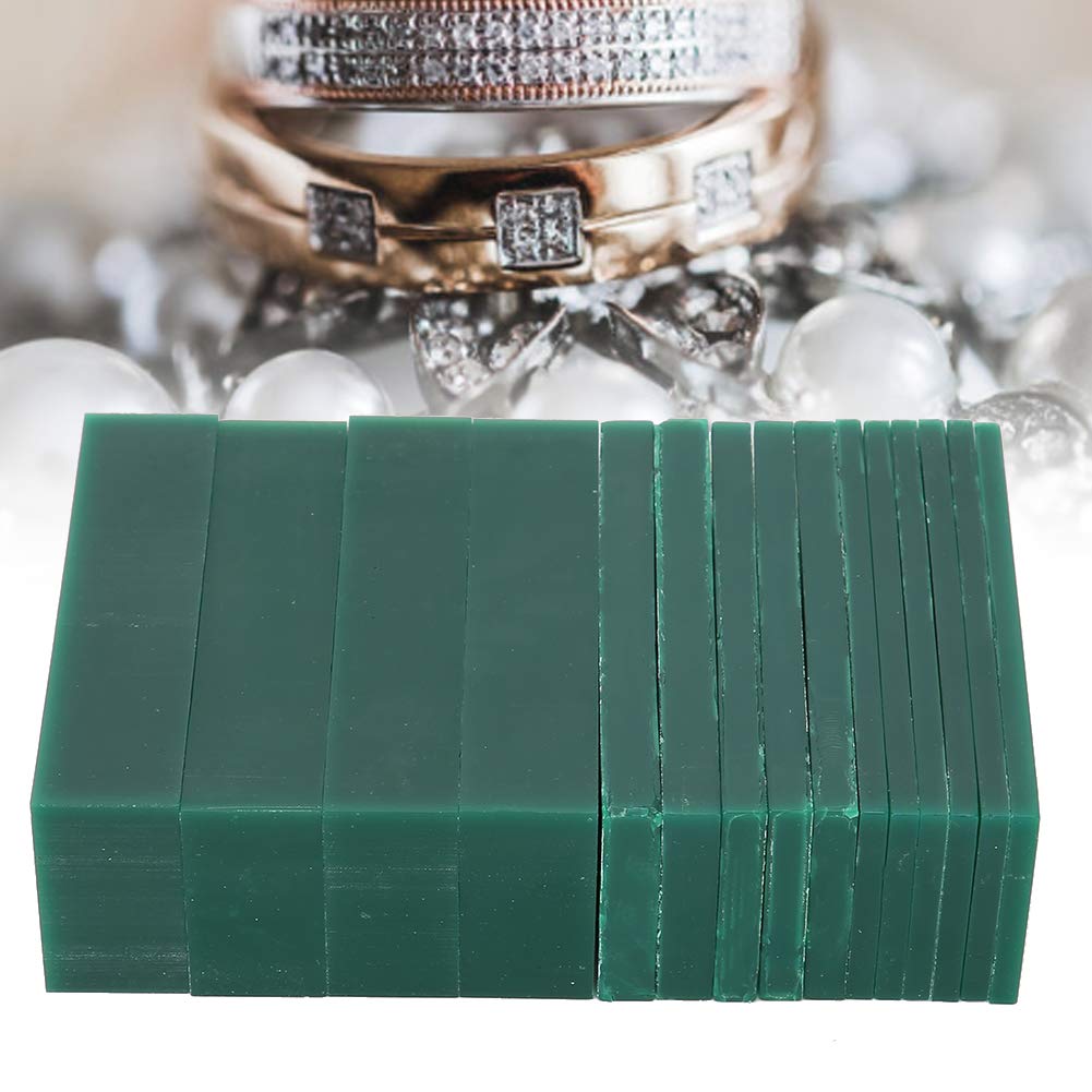 Box Carving Wax Block Set 15pcs Jewelry Modeling Engraving Kit Ring Casting Mold Making Wax for Jewelry Processing Crafting Making Accessories
