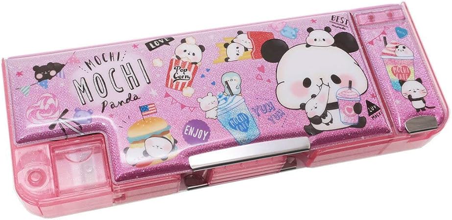 Amazon Co Jp もちもちぱんだ 筆箱 両面開きソフトペンケース 19年 新入学 文房具 オフィス用品
