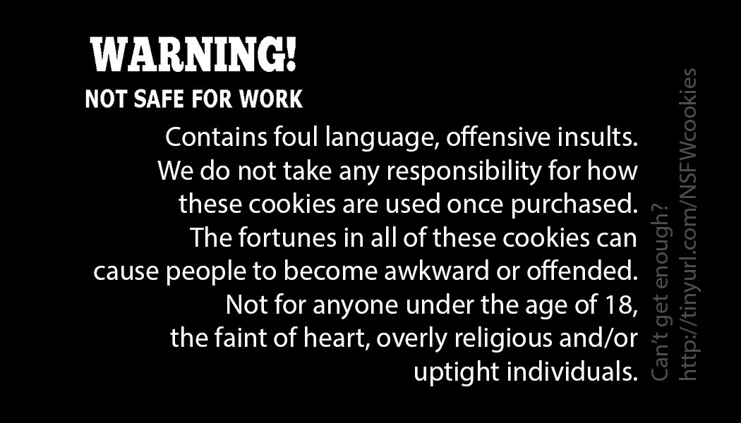 Image result for funny nsfw warnings