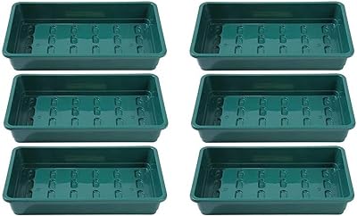 Britten & James Seed Tray Professional Green 37.5 x 23cm Pack 6 Without Holes