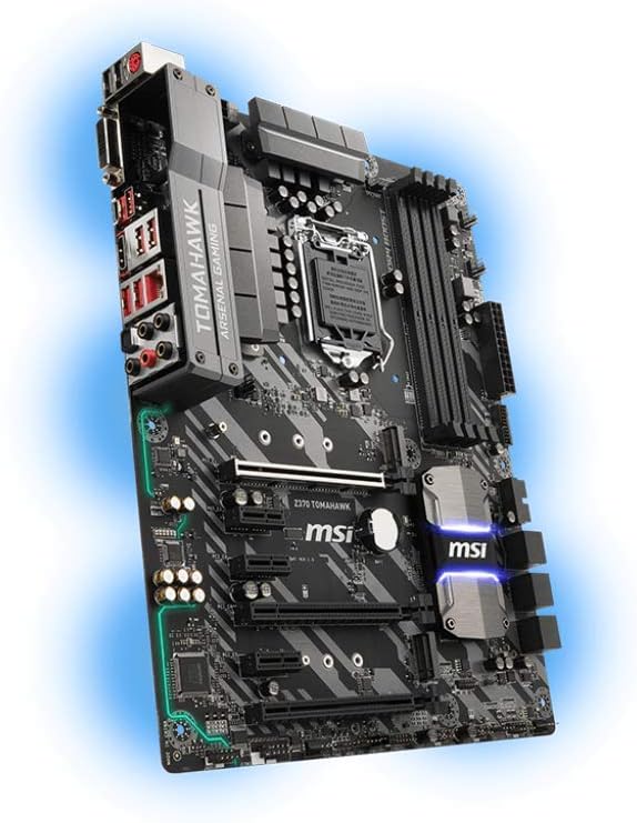 MSI Arsenal GAMING Intel 8th Gen LGA 1151 M.2 DVI ATX Motherboard Z370