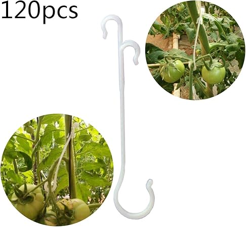 Homo Trends J Haken Fur Tomaten Pflanzen Obstpflanzen Bindemittel Gemuseklammern Fur Garten Gewachshaus Um Zu Verhindern Dass Tomaten Frucht Cluster Einklemmen Oder Herunterfallen Amazon De Garten