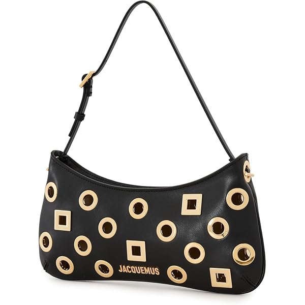 Jacquemus Women's Le Petit Bambimou Bag, Black, One Size: Handbags