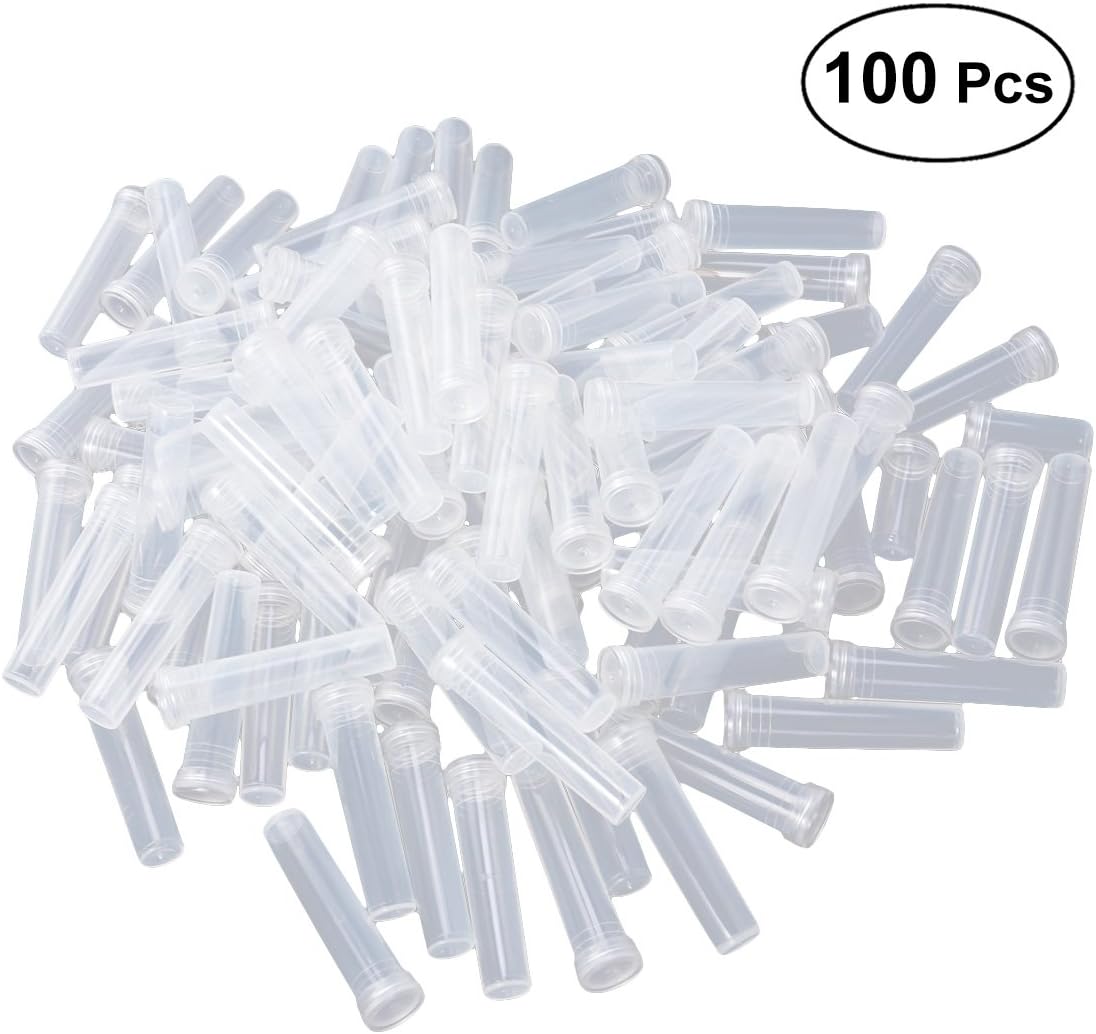 Healifty 100 Pezzi Terminali Metallici Per Nastro – Fermagli E Morsetti Per Bracciali, Segnalibri, Cinturini In Pelle – Bianco, 1cm