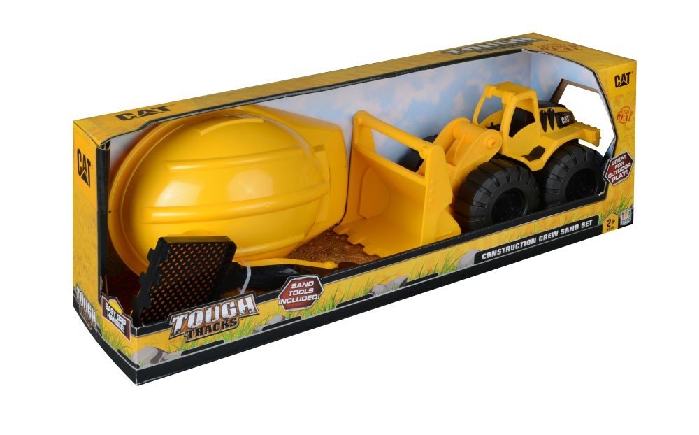 CAT Tough Tracks Construction Crew Sand Set - Wheel Loader