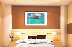 Tropical Wall Art Caribbean Paradise Turquoise