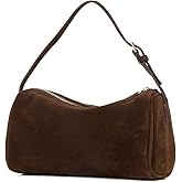 DONNAIN Premium Suede Leather Crossbody Purses for Women, Small Shoulder Bag with Adjustable Strap and Crossbody Hobo Bag