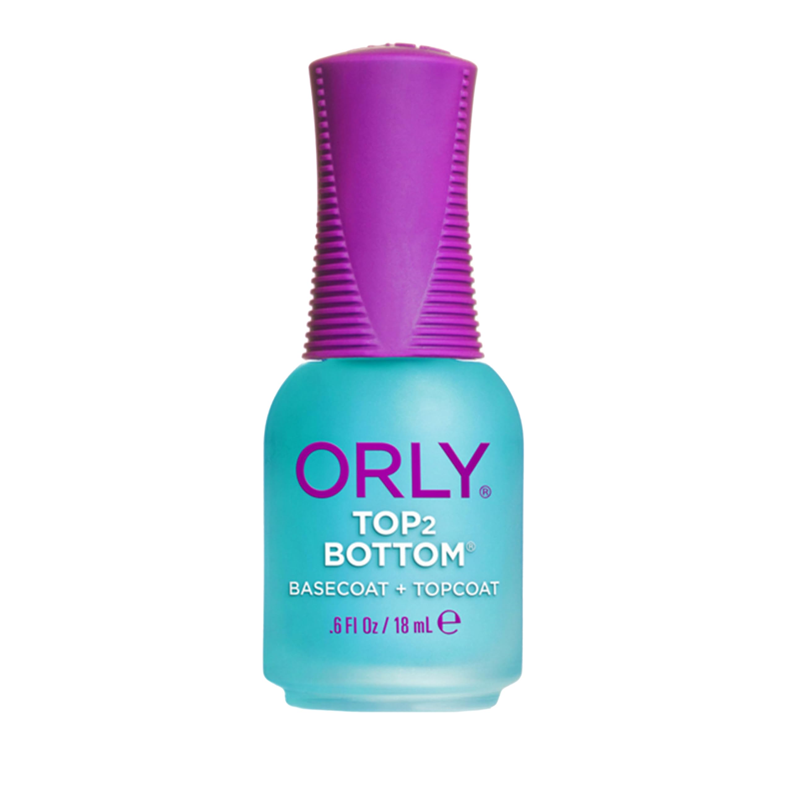 Orly Top 2 Bottom Gel | Two-in-one Base And Topcoat | Long Wearing Formula That Protects Your Natural Nail | Seals In Your Manicure | Adds A Radiant Glow To Nails (18ml)