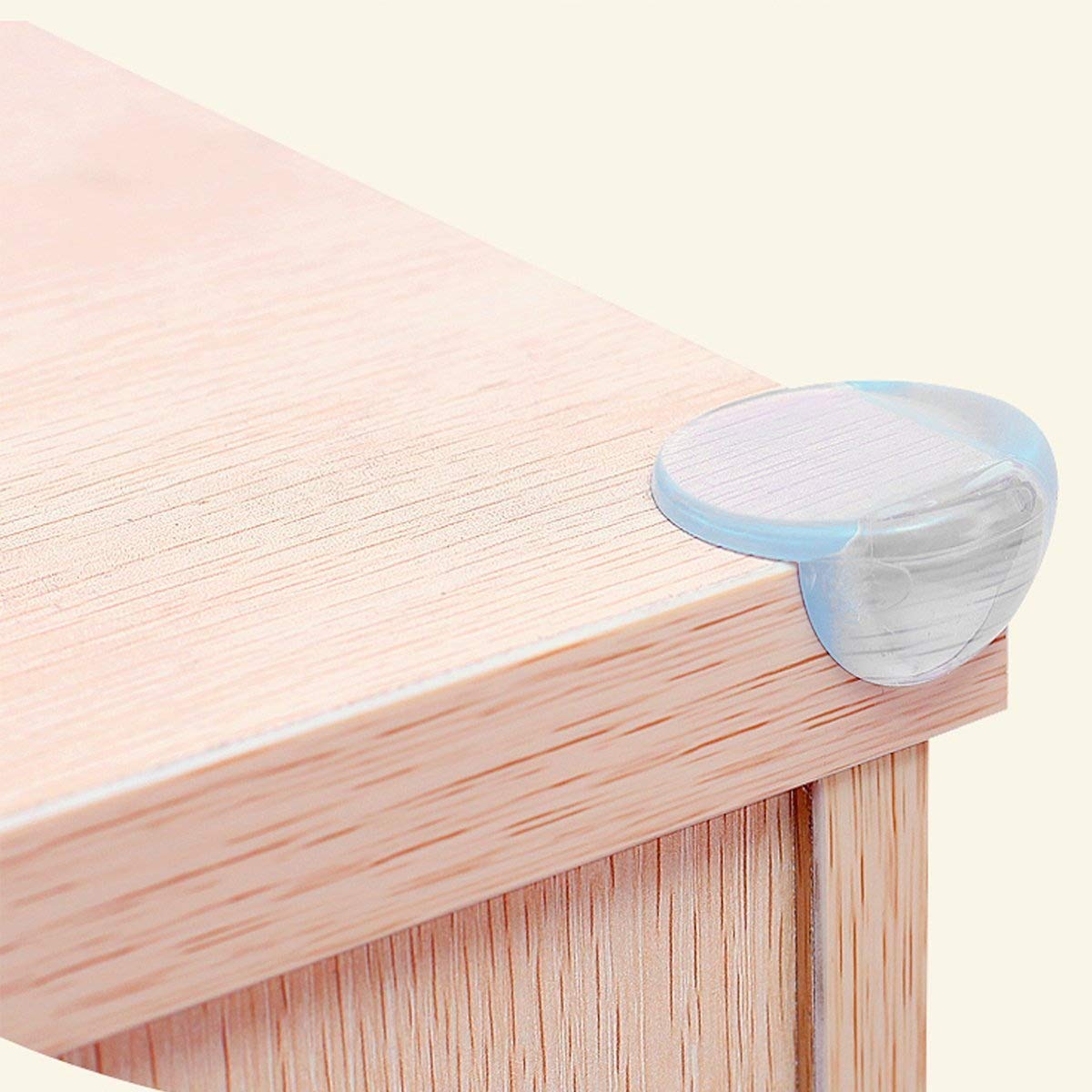 Clear Furniture Corner Protector Corner Guards Sharp Corner Cushion Bumpers With Adhesive Gel for Child Caring (24 Packs)