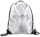 MJCoulombe Unisex Dolan Twins Fashion Beam Mouth Backpack&drawstring Double Shoulder Bag Drawstring Travel Backpack For Men And Women