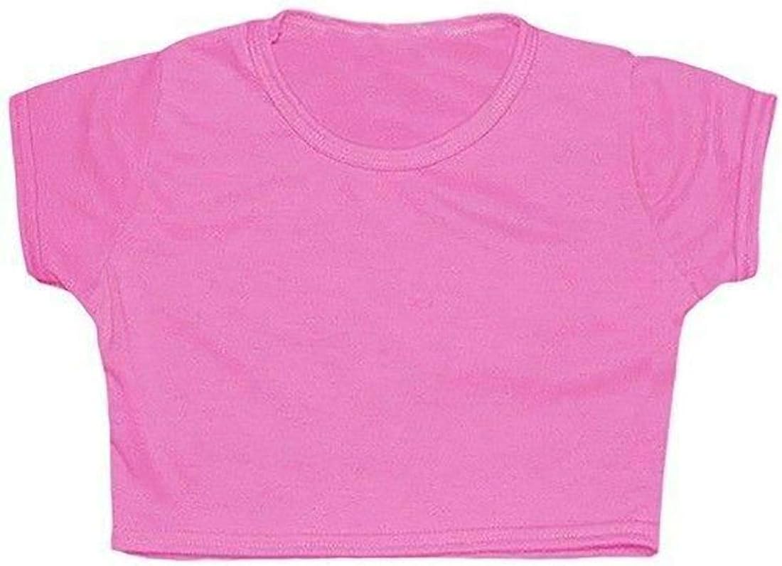 FashioN HuB Kids Plain Cap Short Sleeve Crop Top Girls Summer Dance