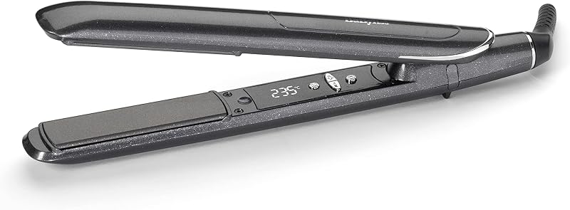 BaByliss Platinum Diamond 235 Hair Straighteners Ionic Ceramic 10 Heat Settings