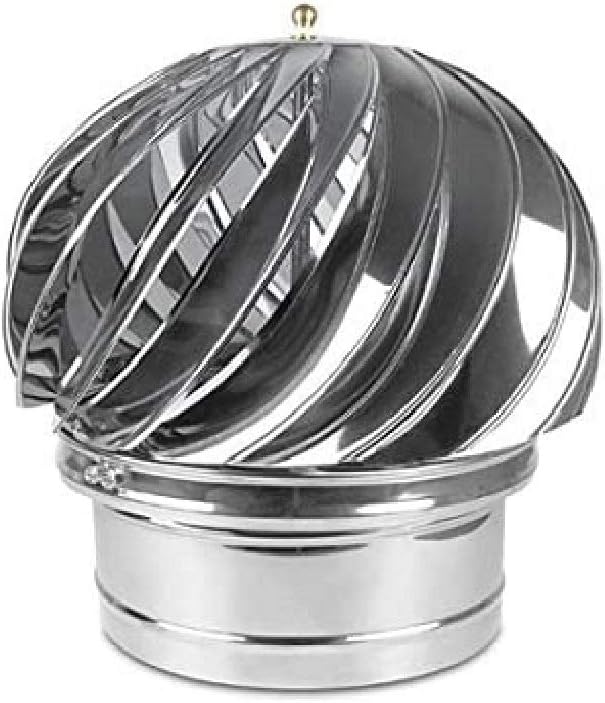 Drehbare Schornsteinabdeckung Edelstahl 201 - 25 Cm Kaminhaube Mit Vogelschutz