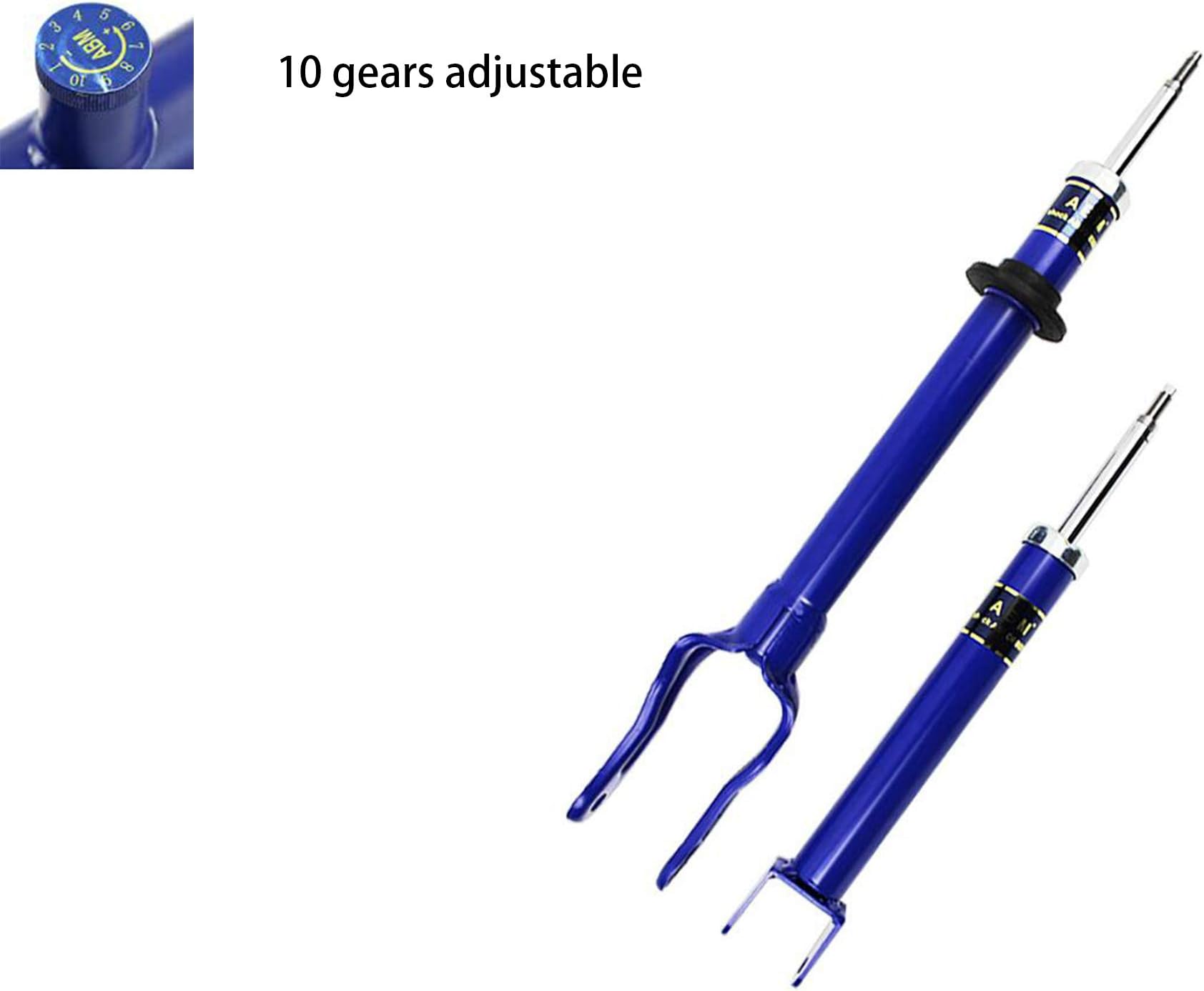 Upgrade Front Rear Adjustable Shock Damper Car Parts Replacement for Commander Grand Cherokee Wrangler (Wrangler)