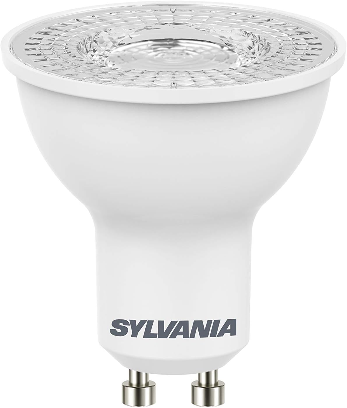 Sylvania Plastic LED Lamp, Warm White, GU10, 4.5 W, 50mm x 54mm
