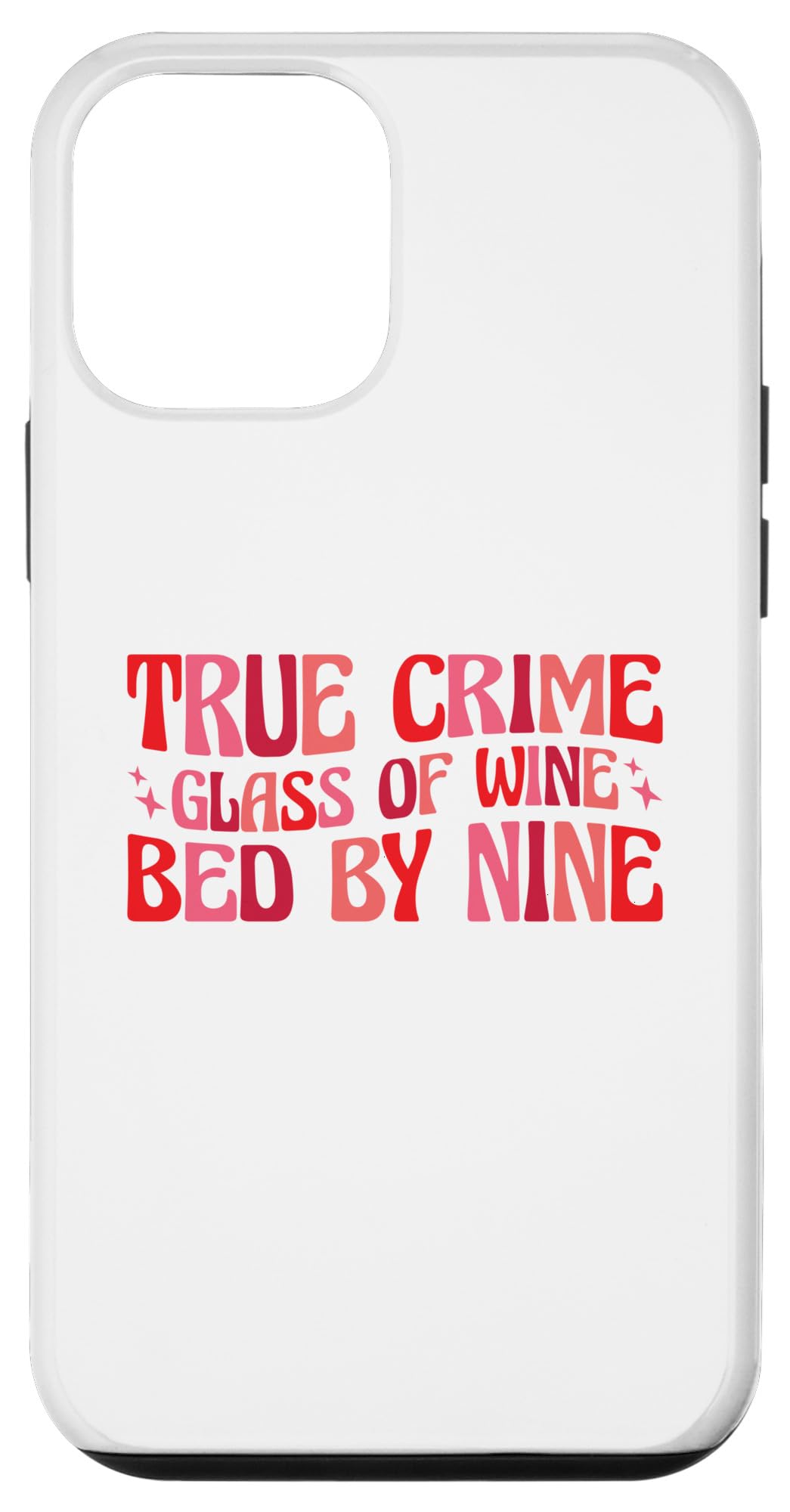 iPhone 12 mini True Crime Glass Of Wine Bed By Nine Case