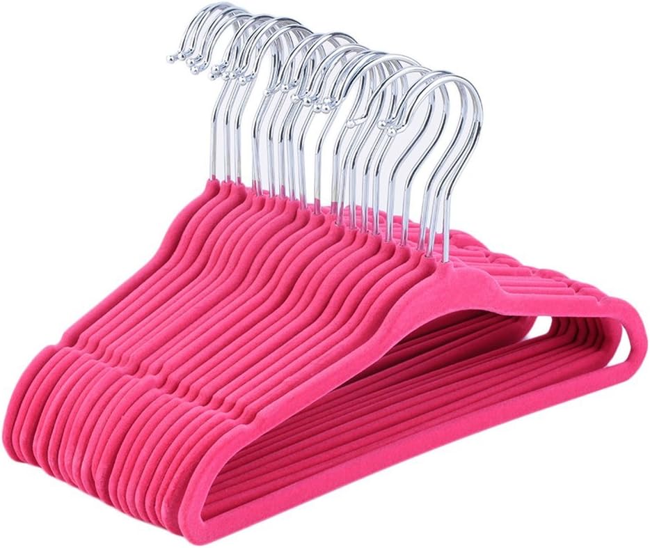 Homgrace Kids Velvet Clothes Hangers, Small Clothes Hanger